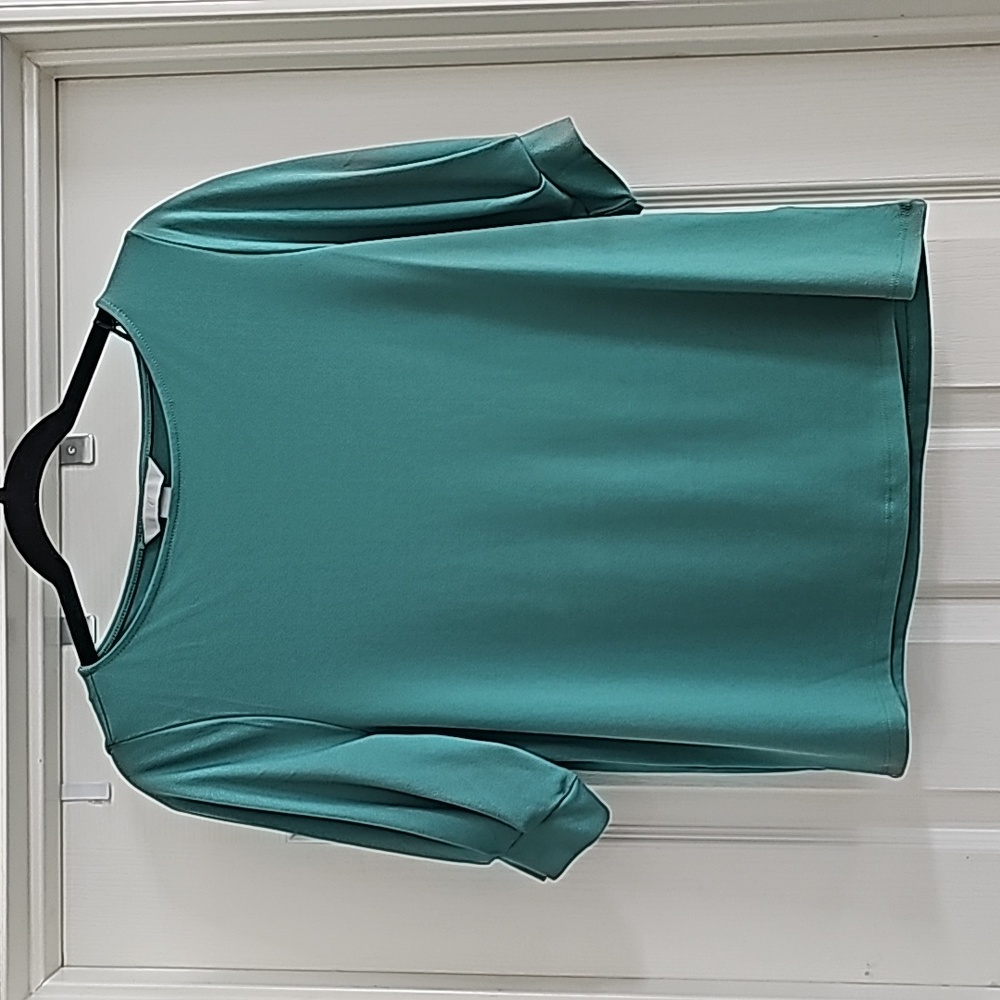 H&M green blouse - Picture 1 of 4